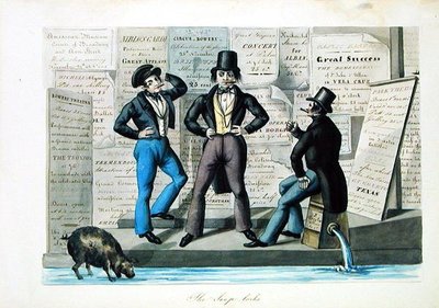 The Soap-lorks, c.1840 (akvarell på papper) av Nicolino Calyo