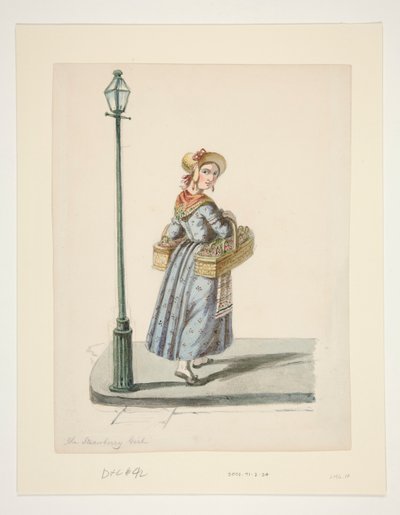 Jordgubbsflickan av Nicolino Calyo