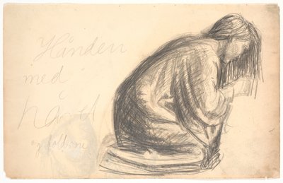 Knästående Mary av Niels Larsen Stevns