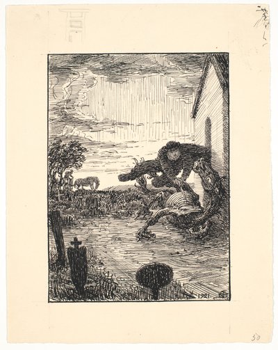 Hejbøl Bonde av Niels Skovgaard