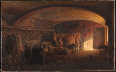 Italiensk ladugård av Niels Skovgaard