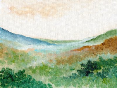 Lugnet i Misty Mountain av Nikita Jariwala