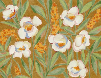 Färgsprakande blommor i trädgården av Nikita Jariwala
