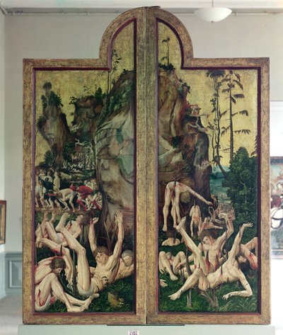 The Martyrdom of the Ten Thousand (panel) (se 197673 för detaljer) av Niklaus Manuel