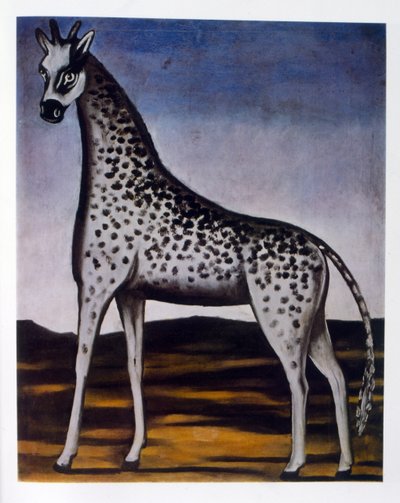 Giraff av Niko Pirosmani