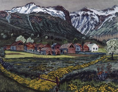 Smörblommakväll av Nikolai Astrup