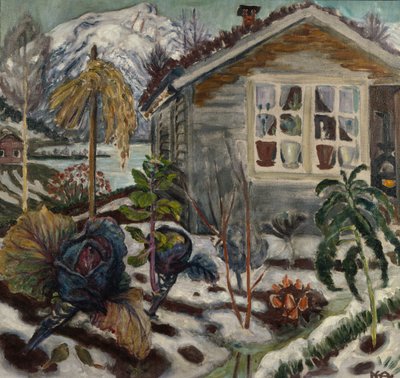 Tidig höst (olja på duk) av Nikolai Astrup
