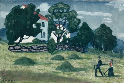 Hemma från jobbet av Nikolai Astrup