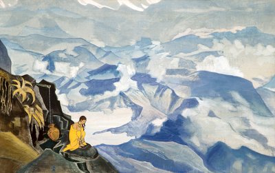 Livets droppar, 1924. av Nikolai Konstantinowitsch Roerich