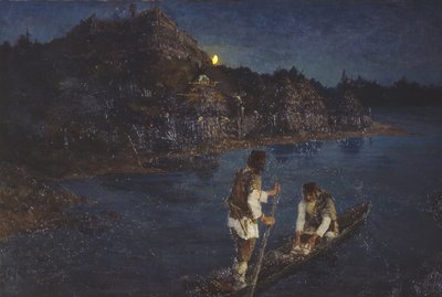 Budbärare, 1897 av Nikolai Konstantinowitsch Roerich