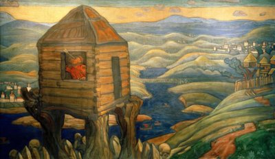 N.K. Roerich, rånarnäktergal av Nikolai Konstantinowitsch Roerich