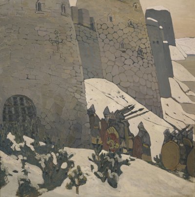 The Watch, 1905 av Nikolai Konstantinowitsch Roerich
