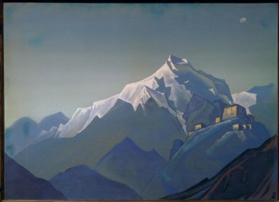 Tibet. Ett kloster av Nikolai Konstantinowitsch Roerich