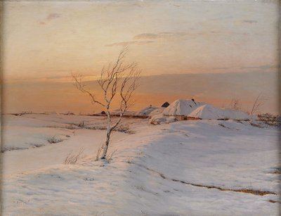 Vinterafton, 1895 av Nikolai Nikanorovich Dubovskoy