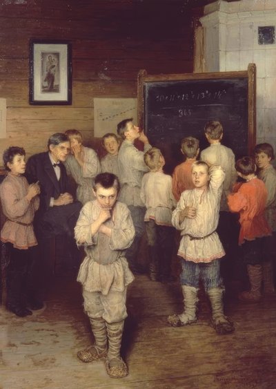 Muntligt resultat av Nikolai P. Bogdanow Bjelski