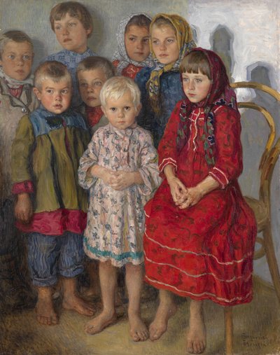 Antagningsdagen av Nikolai Petrovich Bogdanov Belsky