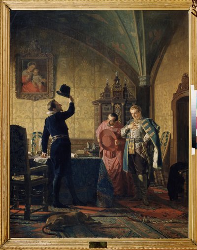 Den falske Dimitri (den första, eller Dimitri II av Nikolai Vasilievich Nevrev