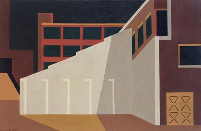 Klockfabriken av Niles Spencer