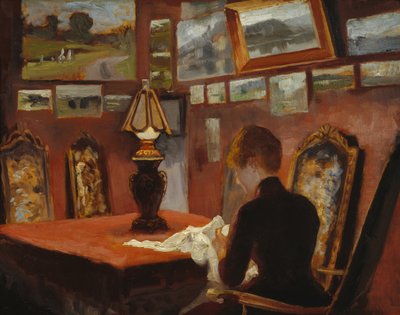 Deras hem i Köpenhamn (hustrun) av Nils Hansteen