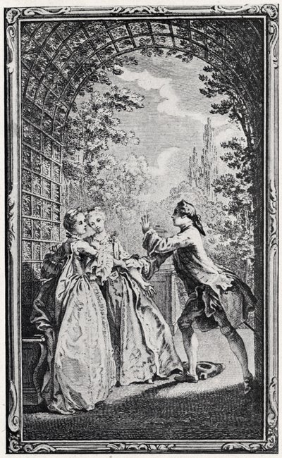 Jean-Jacques Rousseau Den Nye av Noël Le Mire