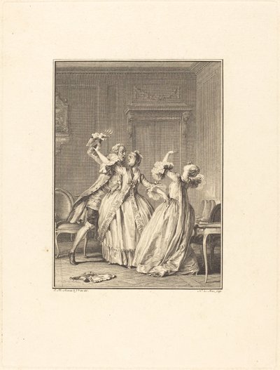 Bälgen av Noël Le Mire after Jean Michel Moreau