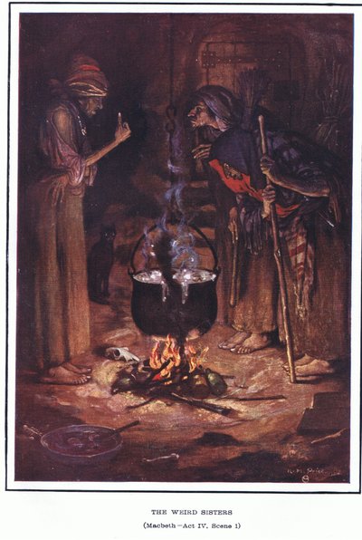 De konstiga systrarna (MacBeth) av Norman Mills Price