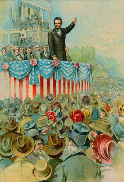 Abraham Lincolns andra invigning av North American