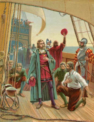 Columbus upptäcker Amerika av North American
