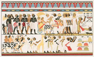 Hamitisk konstverk: Vägginskriptioner av gamla Egypten av North American