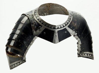 Almain Collar, c.1580 (målat stål med modernt läder) av North German School