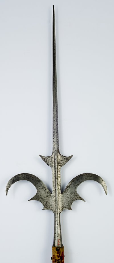 Corsesca, c.1600-20 (stål, mässing och trä med modern sammet) av Northern Italian School