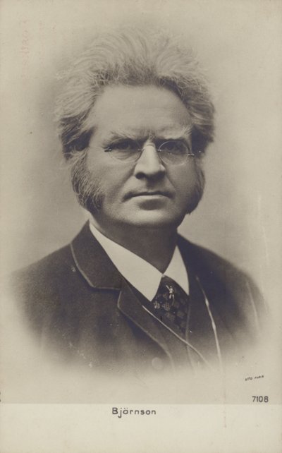 Bjornstjerne Bjornson (1832-1910), norsk nobelprisbelönt författare av Norwegian Photographer