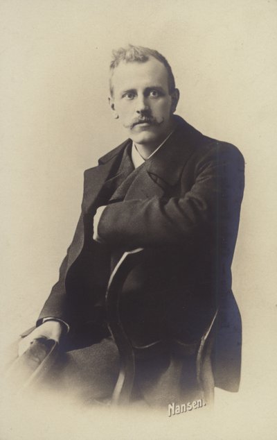 Fridtjof Nansen (1861-1930), norsk upptäcktsresande, diplomat och humanitär av Norwegian Photographer