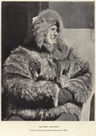 Porträtt av Hjalmar Johansen av Norwegian Photographer