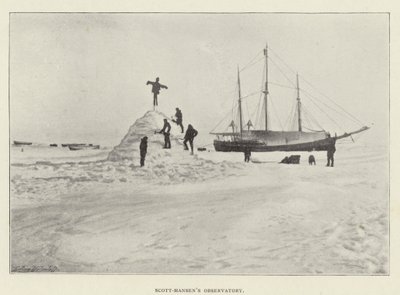 Scott-Hansens observatorium (s/v foto) av Norwegian Photographer