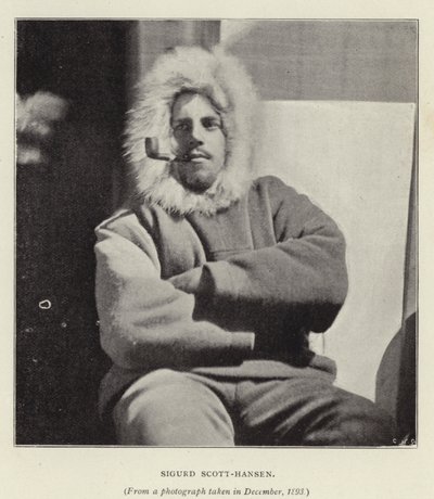 Sigurd Scott-Hansen (s/v foto) av Norwegian Photographer