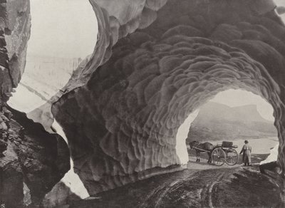 Tunnel genom snö, Hauklidpasset av Norwegian Photographer