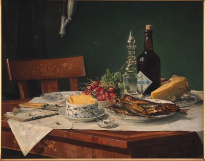 Ett lunchbord av O.A. Hermansen