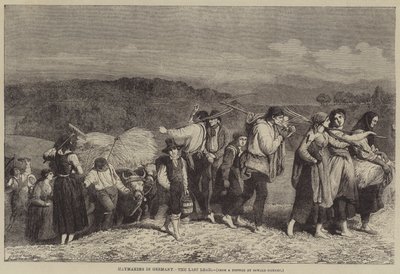 Höslagning i Tyskland, den sista lasten av O.A. Sickert