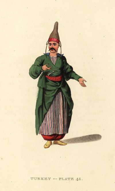 Kostym av konditor till Sultanens palats av Octavian (after) Dalvimart