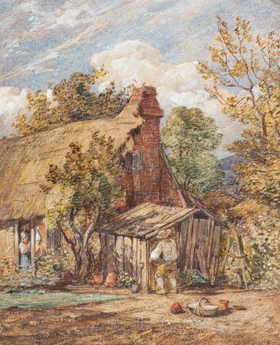 En stuga nära Tunbridge av Octavius Oakley