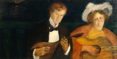 Nattfåglar, Bokken Lasson och Sten Drewsen av Oda Krohg
