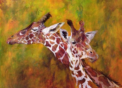 Giraff av Odile Kidd