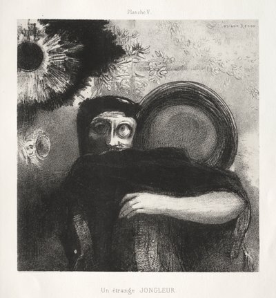 En konstig jonglör av Odilon Redon