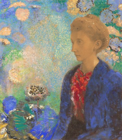 Baronessan de Domecy av Odilon Redon