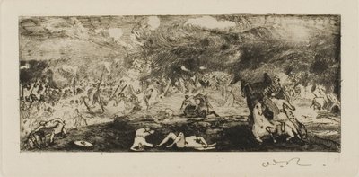 Slåss av Odilon Redon