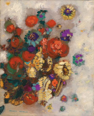 Bukett. av Odilon Redon