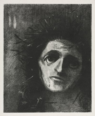Kristus, 1887. av Odilon Redon
