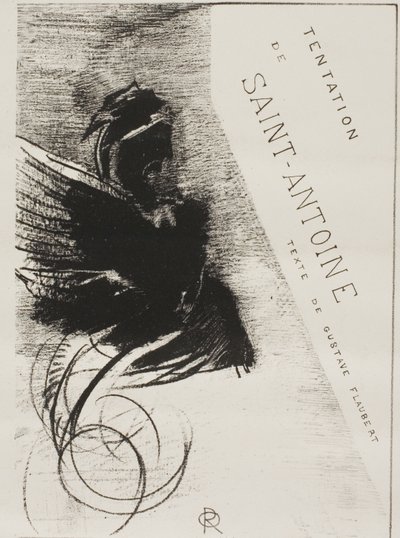 Omslag från The Temptation of Saint Anthony (1:a serien) av Odilon Redon