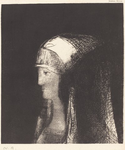 Druidesse av Odilon Redon